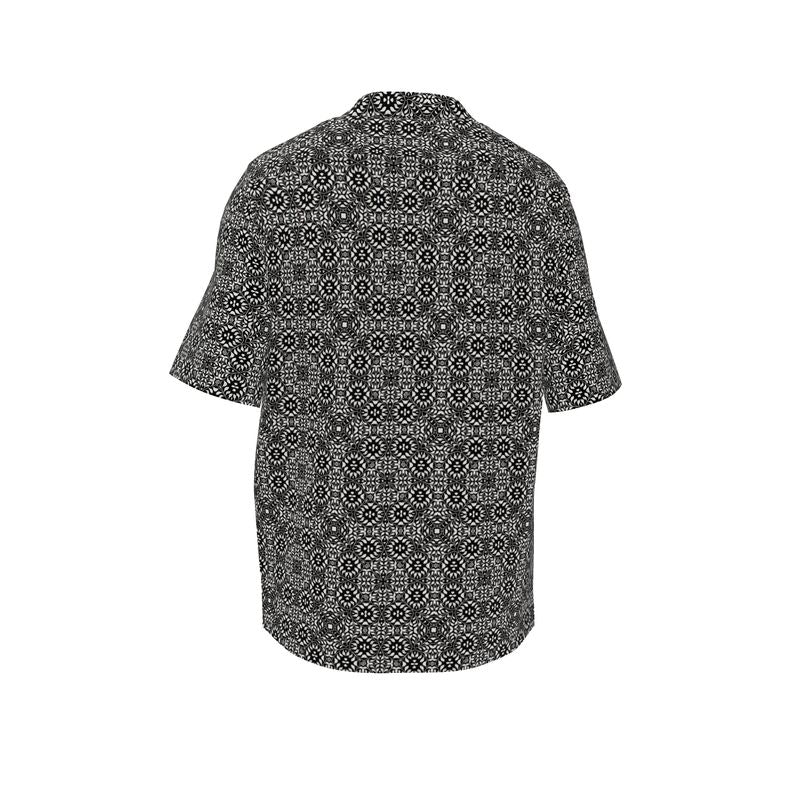 Camelbone Medallion Unisex Button-Up Shirt