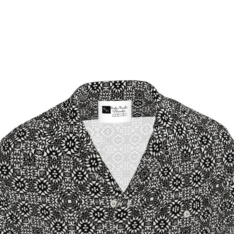 Camelbone Medallion Unisex Button-Up Shirt
