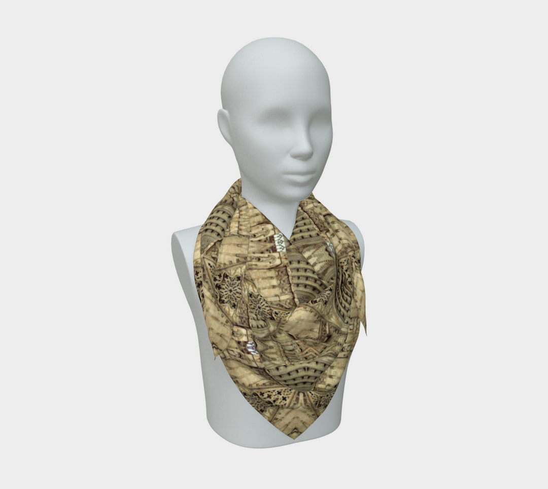 Cathedral Doorway Square Scarf