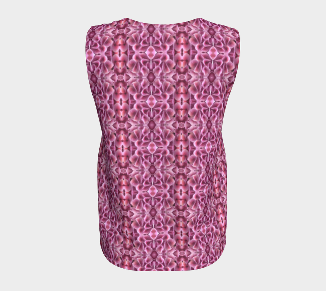Pink Hydrangea (Regular) Loose Tank Top