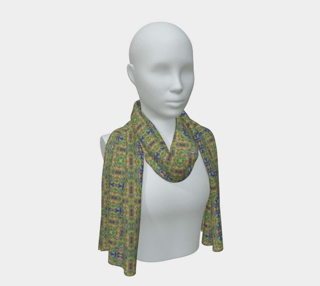Magnificent Mosaic 3 Long Scarf