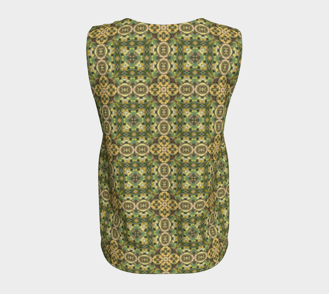 Parisian Leaves 1 Loose Tank Top