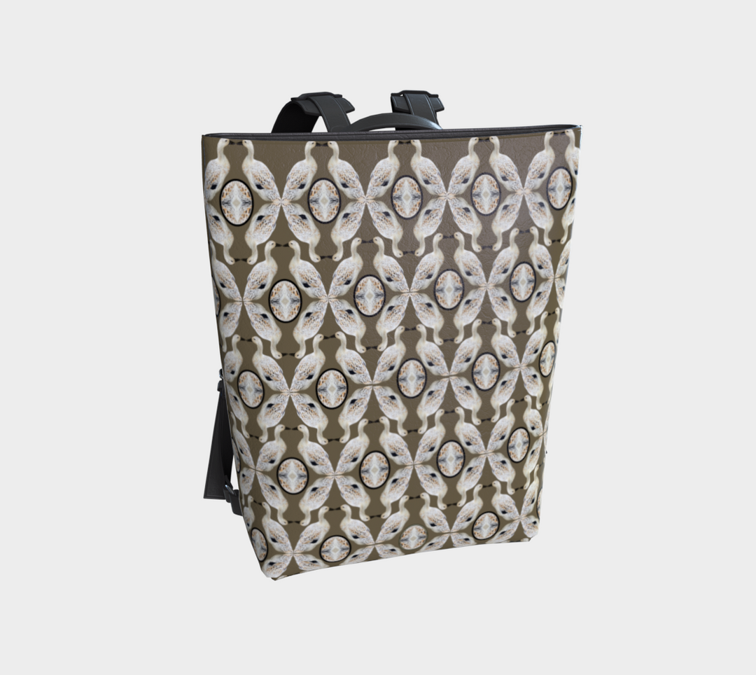 Beautiful Duck Vegan Leather Back Pack