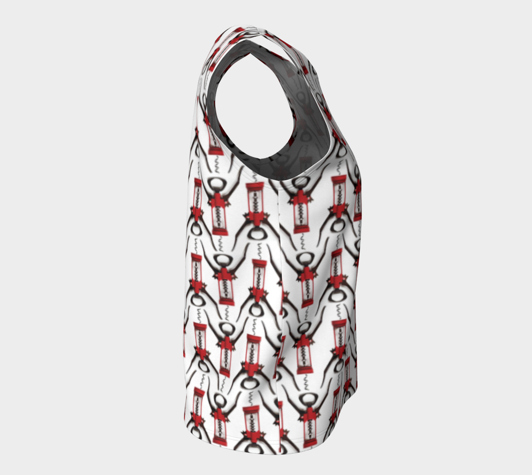 Kitchen Utensils Corkscrew (Regular) Loose Tank Top