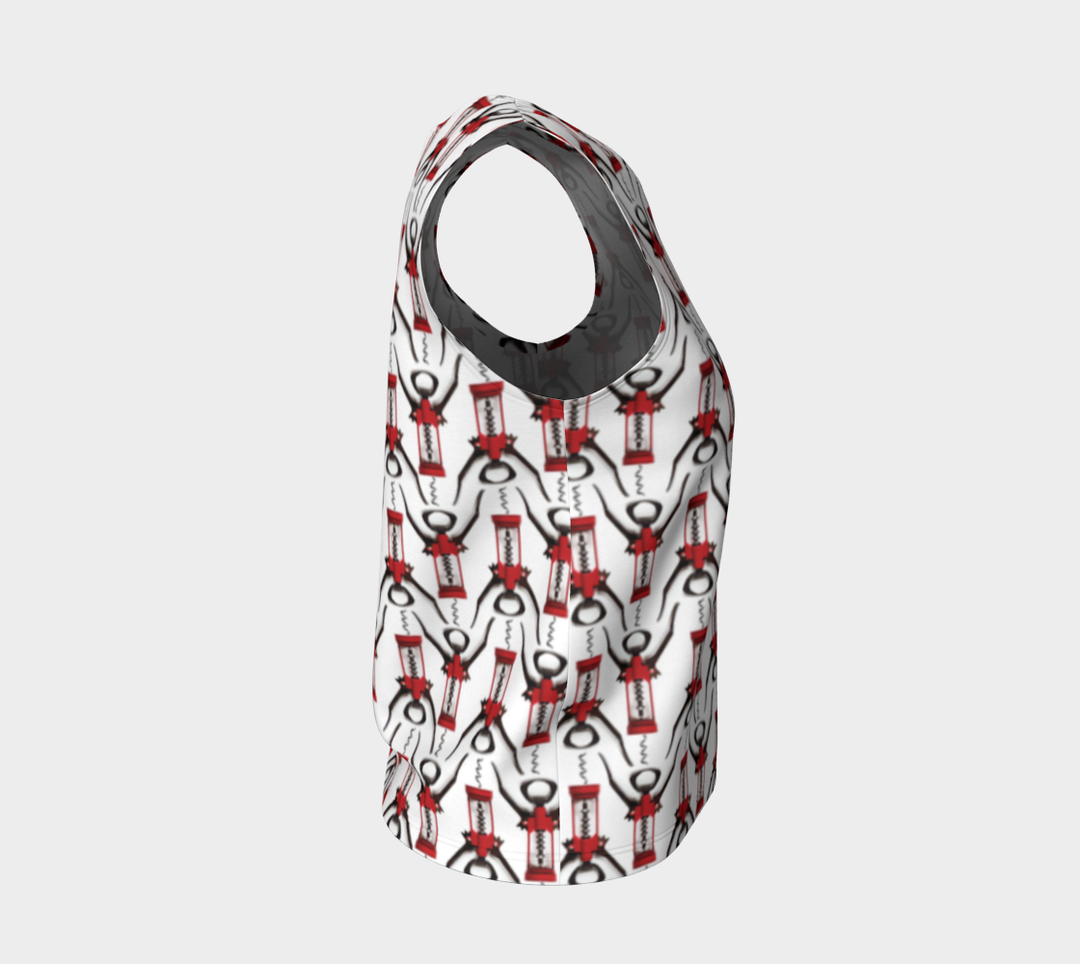 Kitchen Utensils Corkscrew (Long) Loose Tank Top