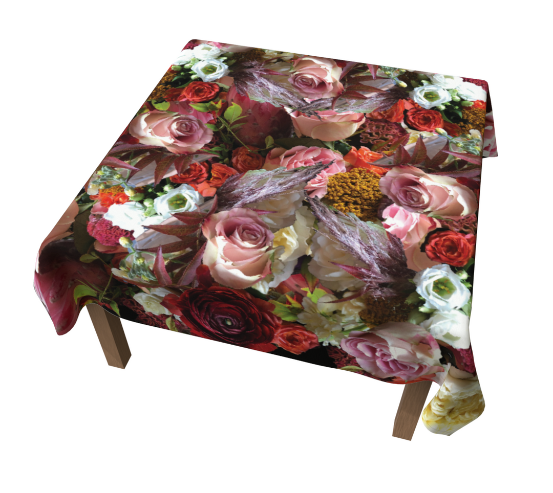 Wedding Flowers 1 Tablecloth