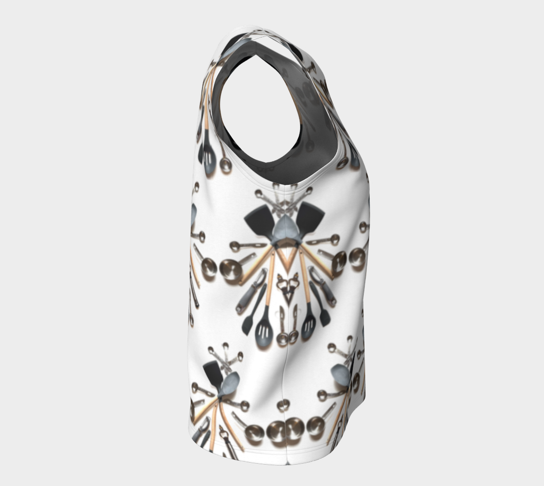Kitchen Utensils (Long) Loose Tank Top