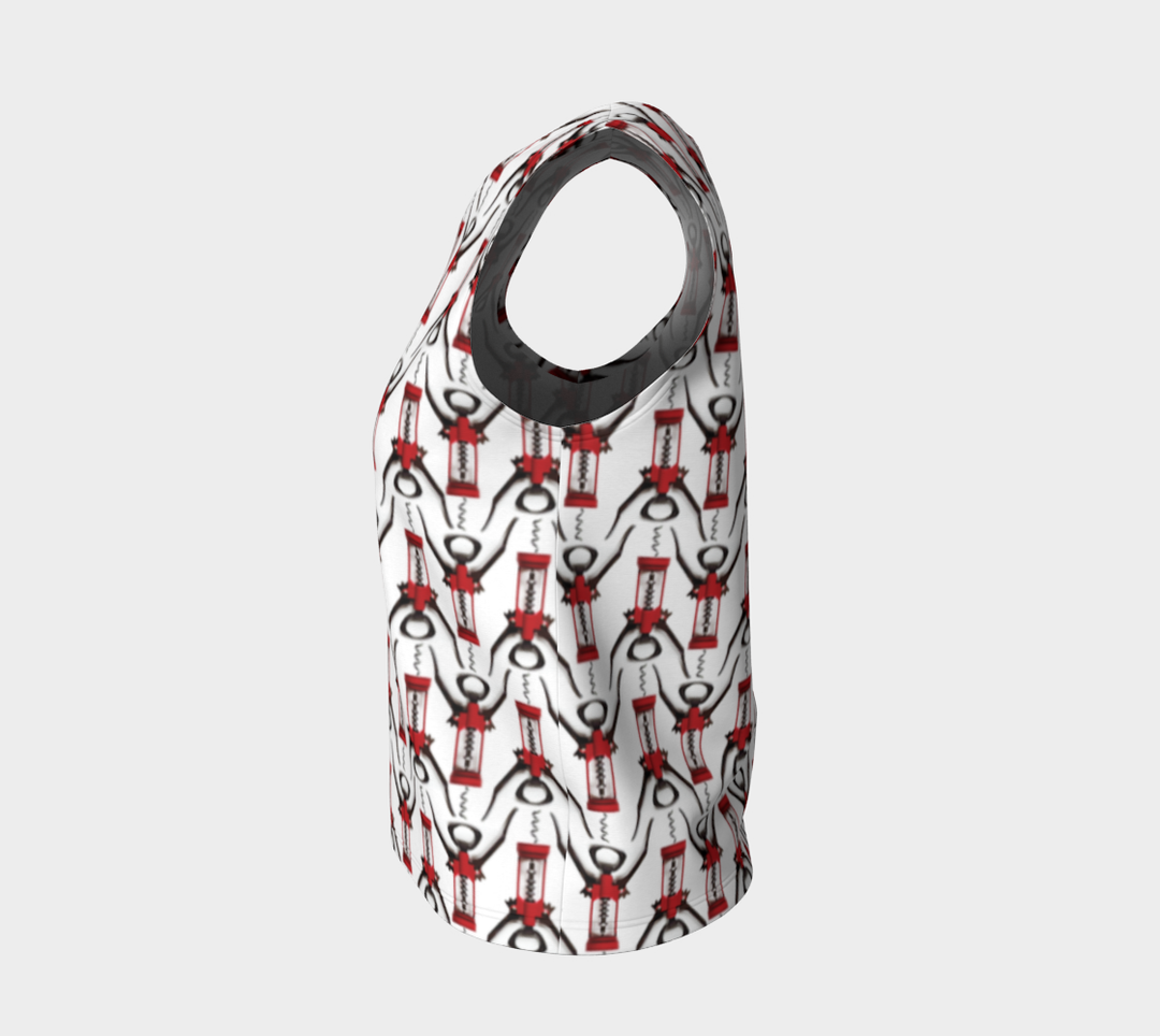 Kitchen Utensils Corkscrew (Long) Loose Tank Top