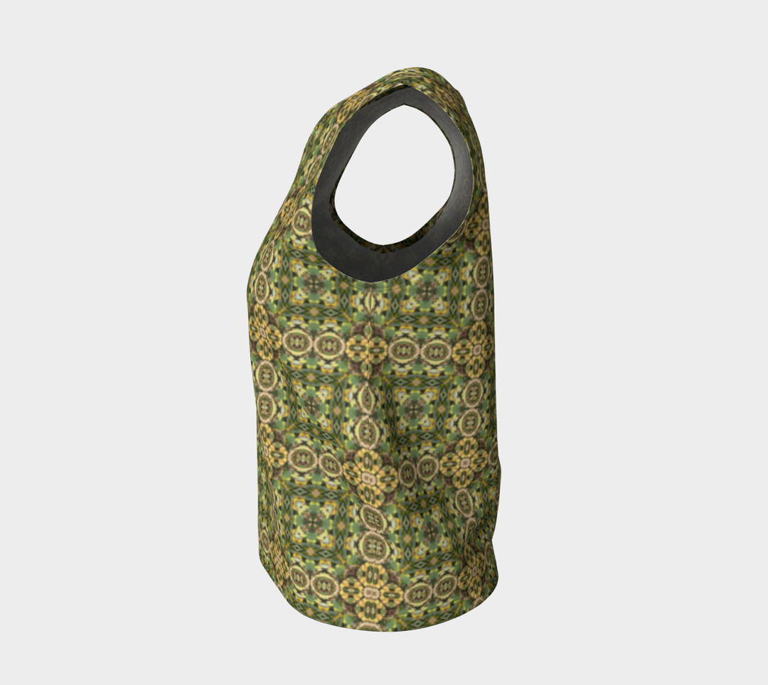 Parisian Leaves 1 Loose Tank Top