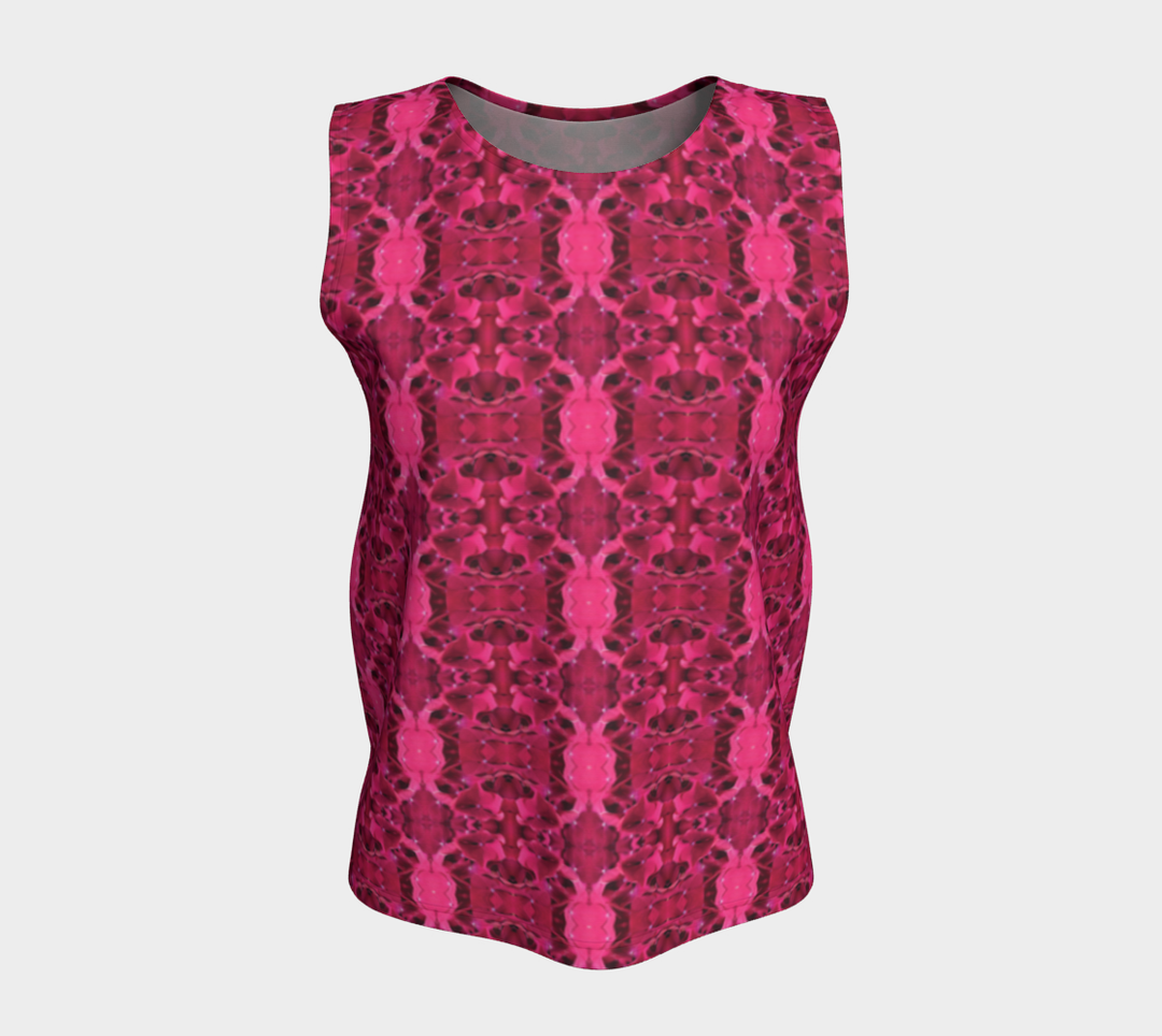 Magenta Hydrangea (Regular) Loose Tank Top