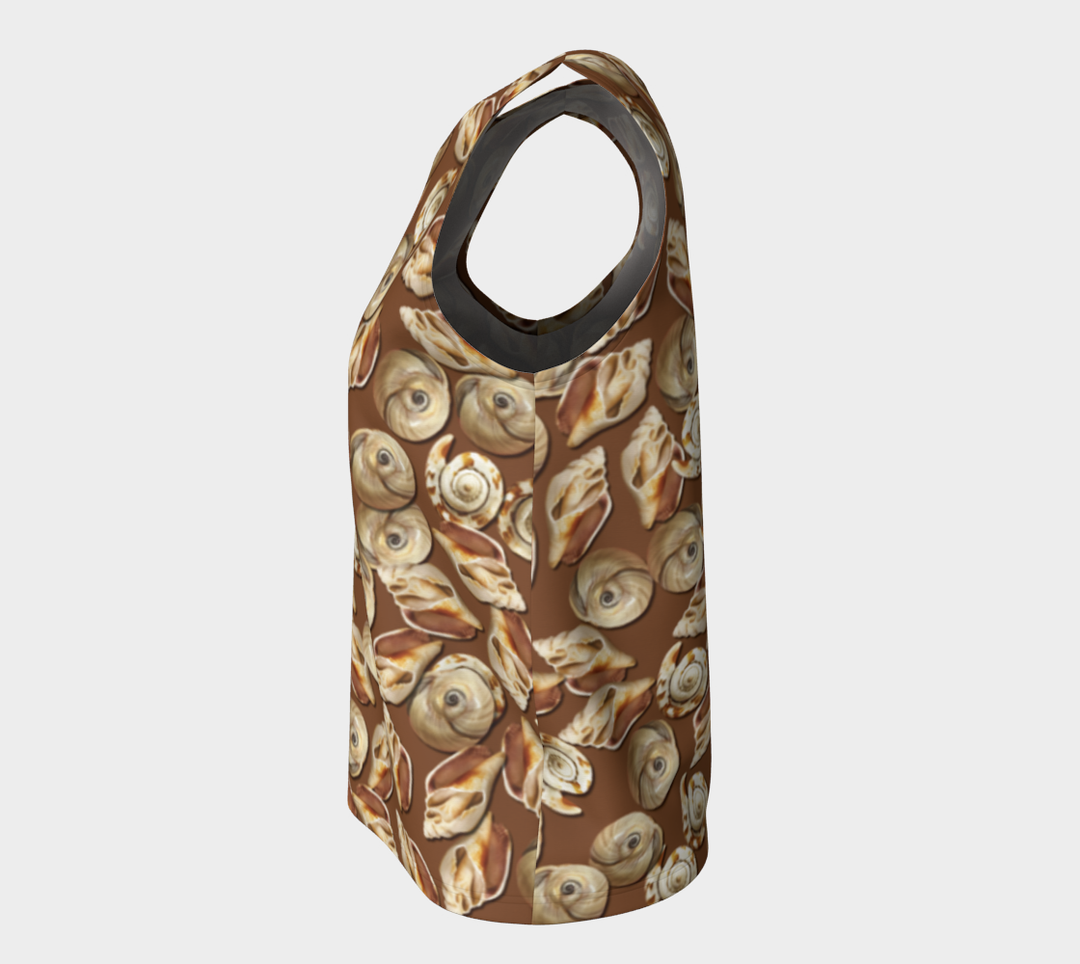 Seashell Pile (Regular) Loose Tank Top