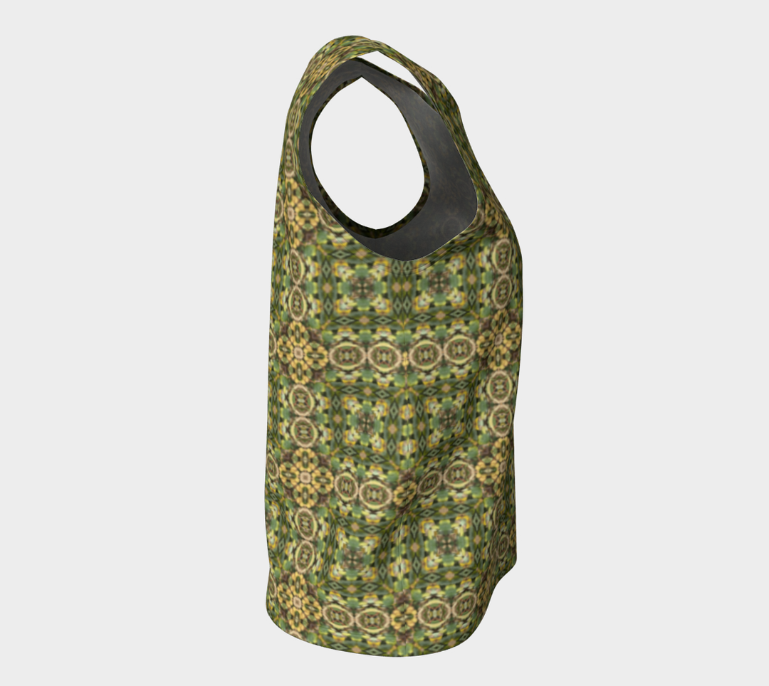 Parisian Leaves 1 Loose Tank Top