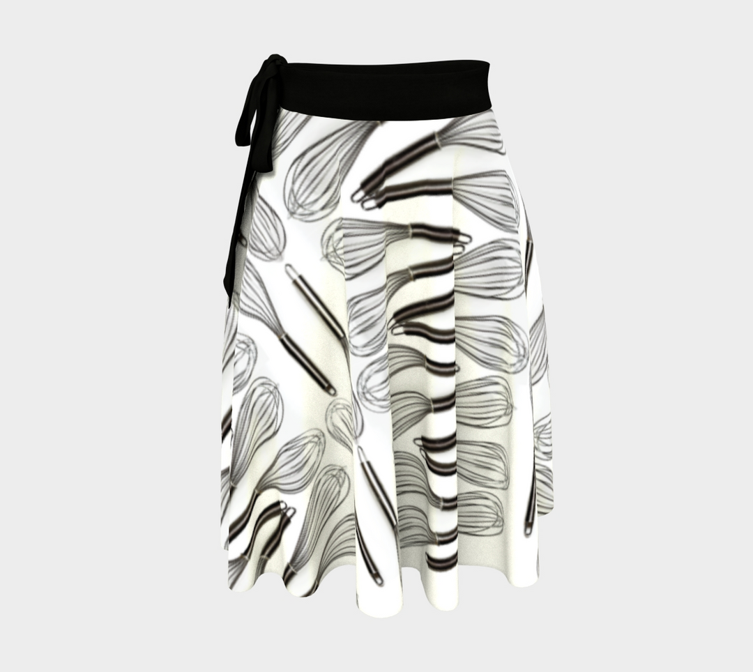 Kitchen Utensils Whisk Wrap Skirt