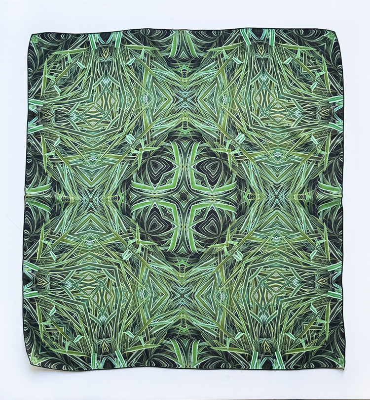 Flax Lily 2 Square Scarf