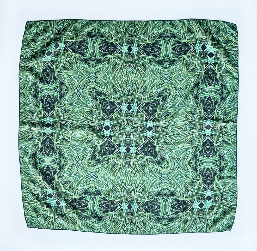 Flax Lily 1 Square Scarf