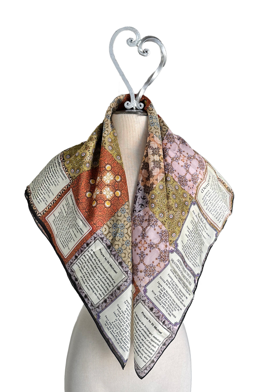 Prayer Square Quilt Square Scarf