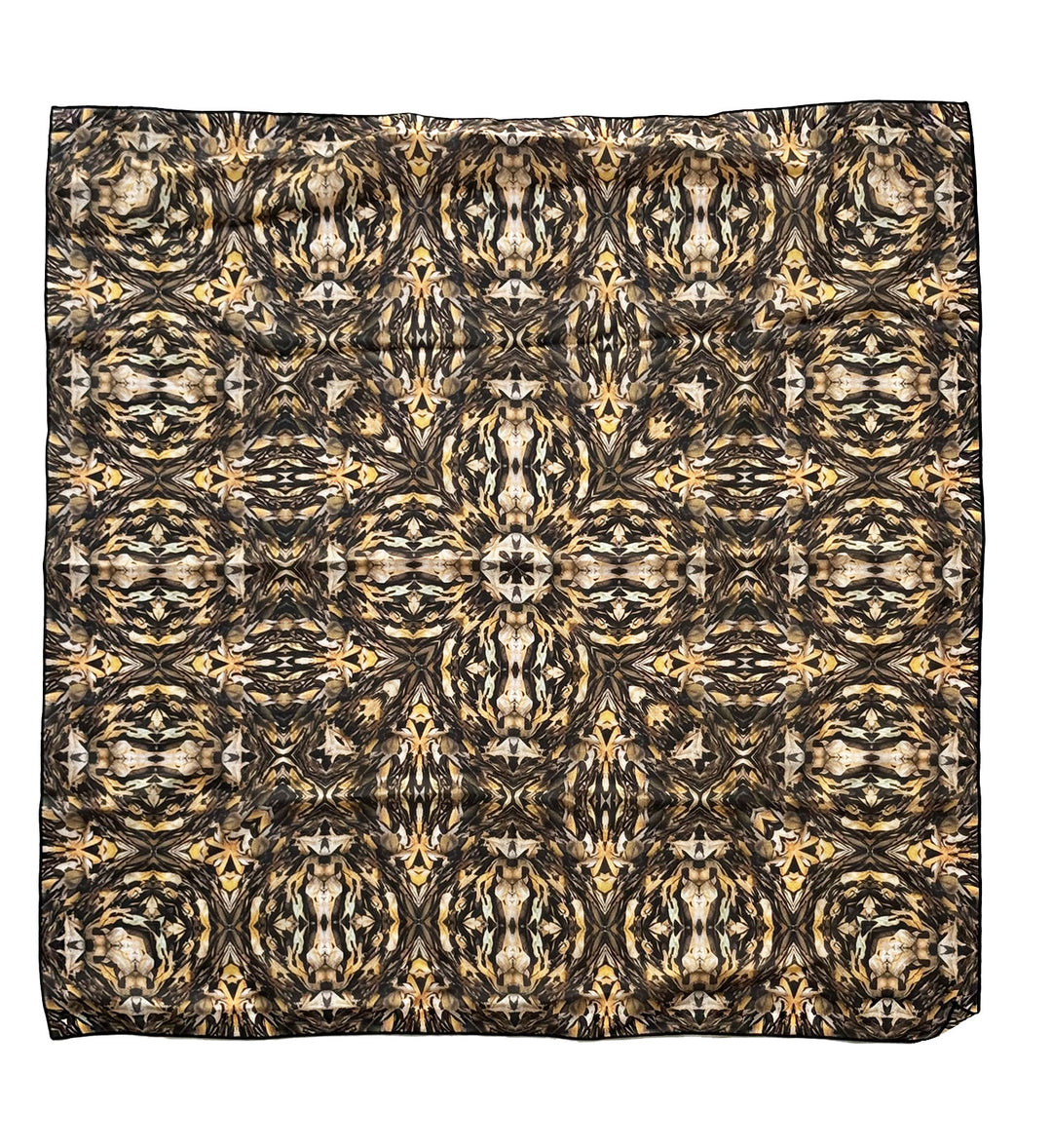 Walking Leaves 2 Square Scarf