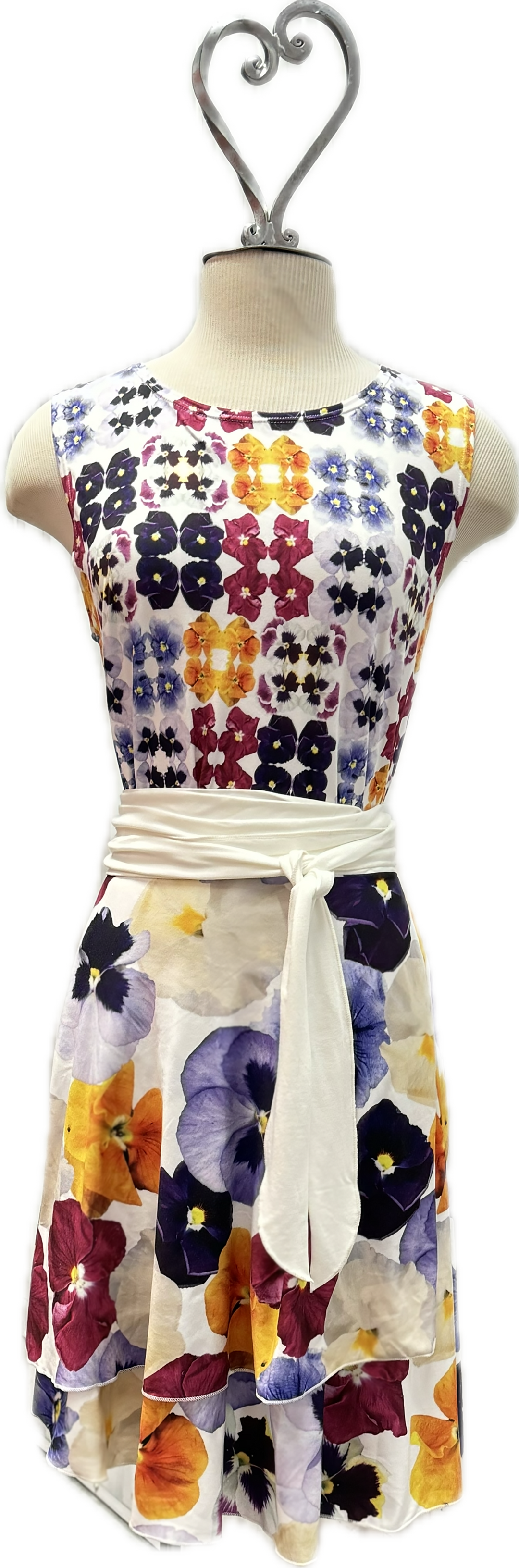 Pansy Wrap Skirt