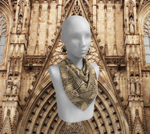 Load image into Gallery viewer, Cathedral Doorway Square Scarf
