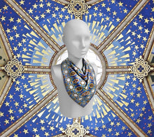 Load image into Gallery viewer, Celestial Ceiling 9 Square Scarf
