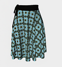 Load image into Gallery viewer, White Egret Wrap Skirt
