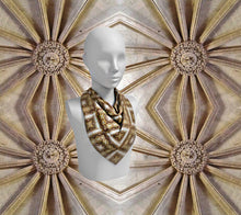 Load image into Gallery viewer, Celestial Ceiling 6 Square Scarf
