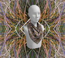 Load image into Gallery viewer, Miscanthus Shoots Square Scarf
