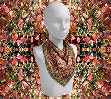 Load image into Gallery viewer, Virginia Autumn 4 Square Scarf
