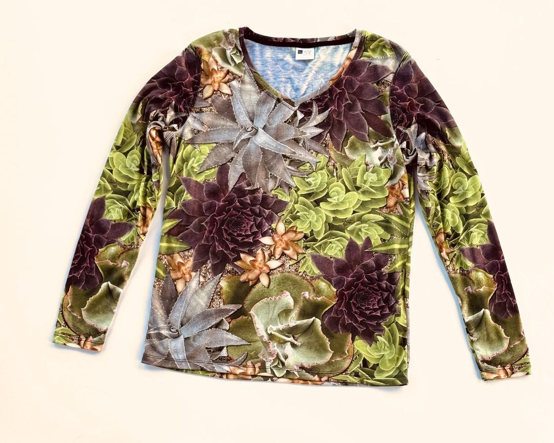 Cactus Garden Womens T-Shirt