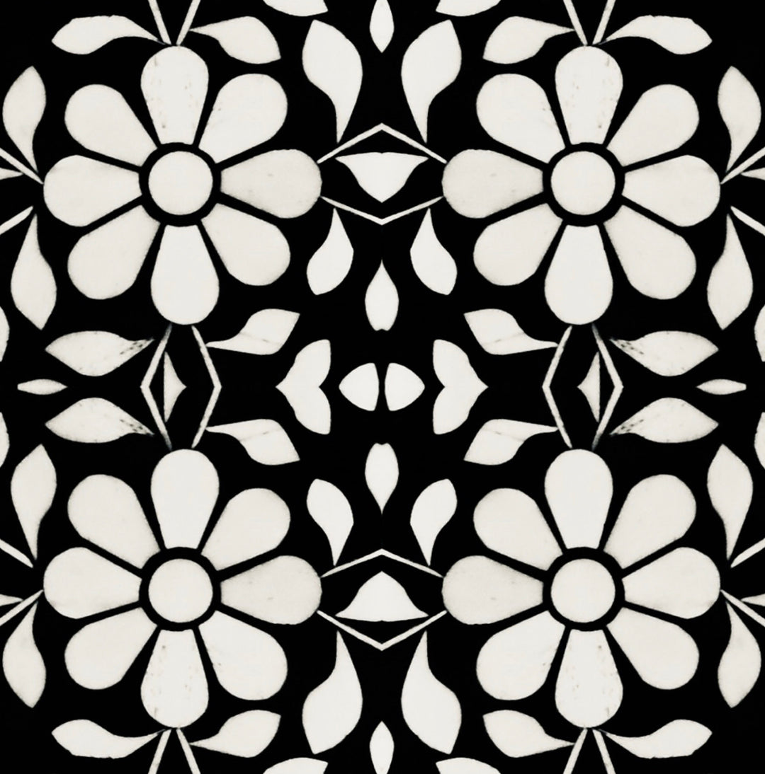 Camelbone White Flower Wrap Skirt