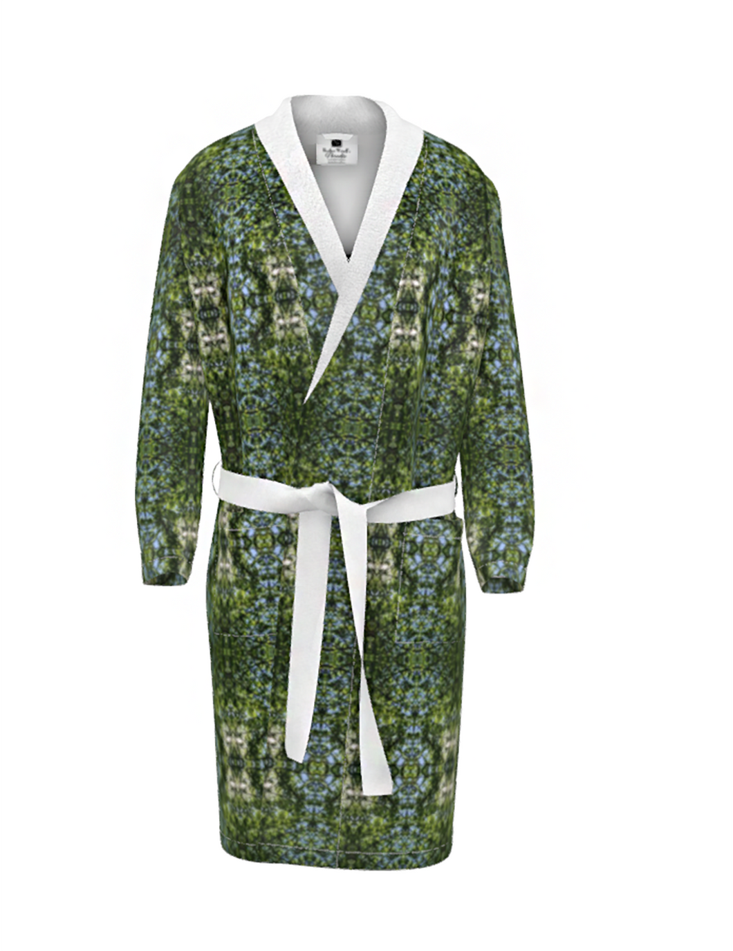 Cypress Tree Sunny Day Bathrobe