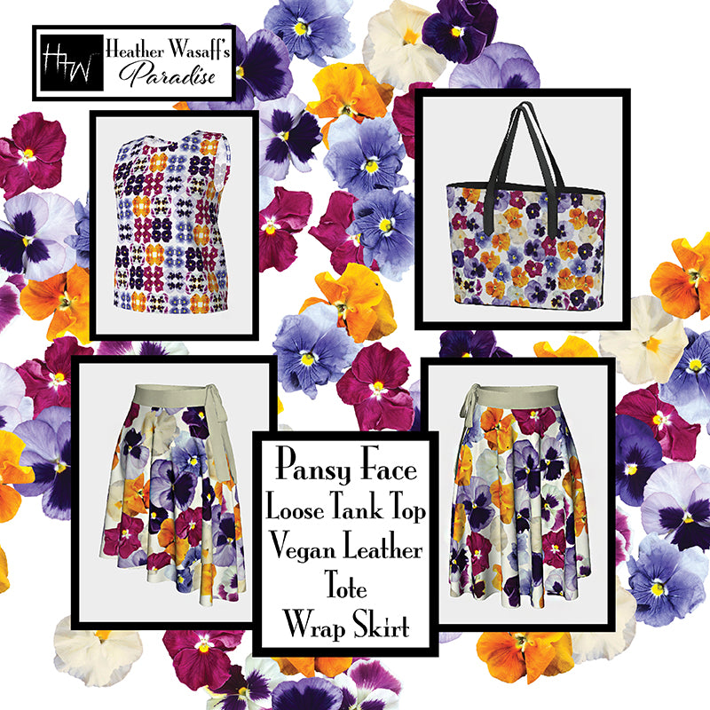 Pansy Box (Long) Loose Tank Top