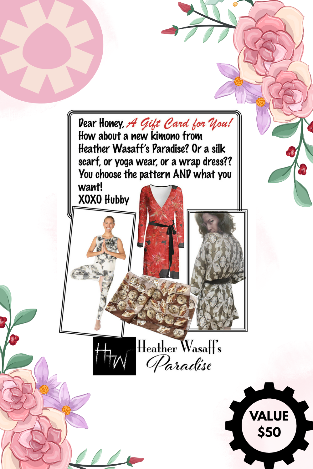 Heather's Paradise Gift Card