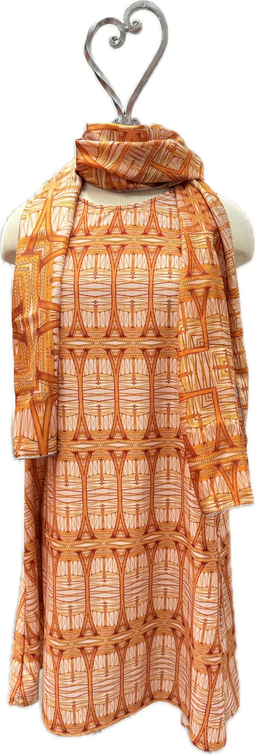 Girlie Girders Long Scarf