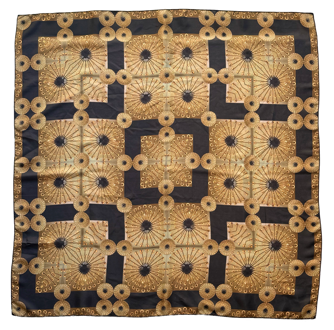 Hotel Chandelier 1 Square Scarf
