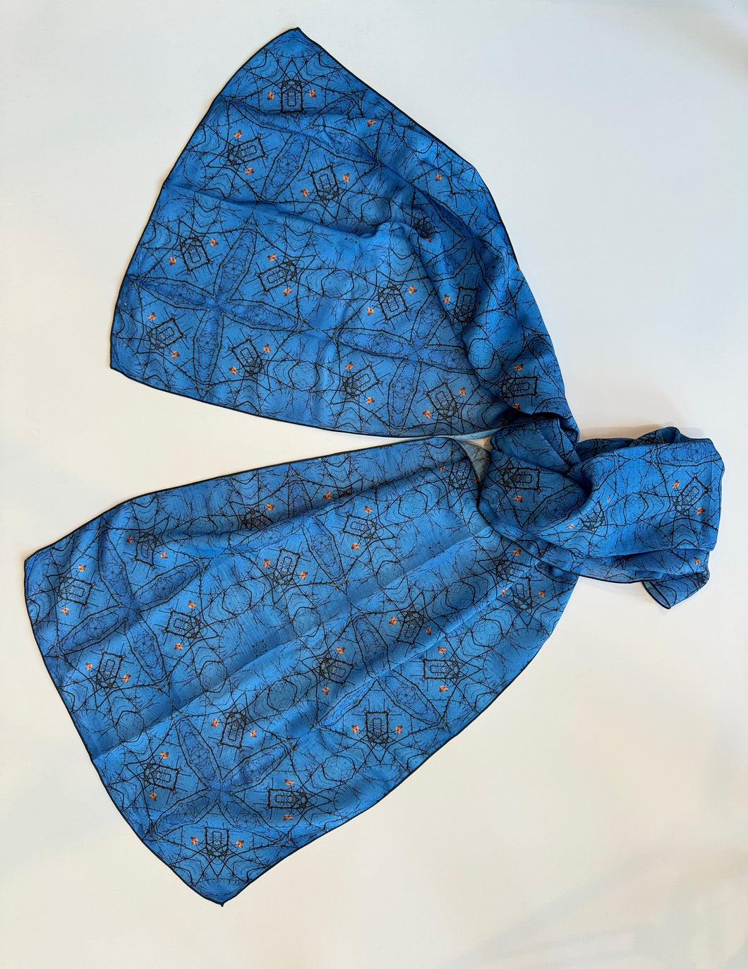 Last Leaf Long Scarf