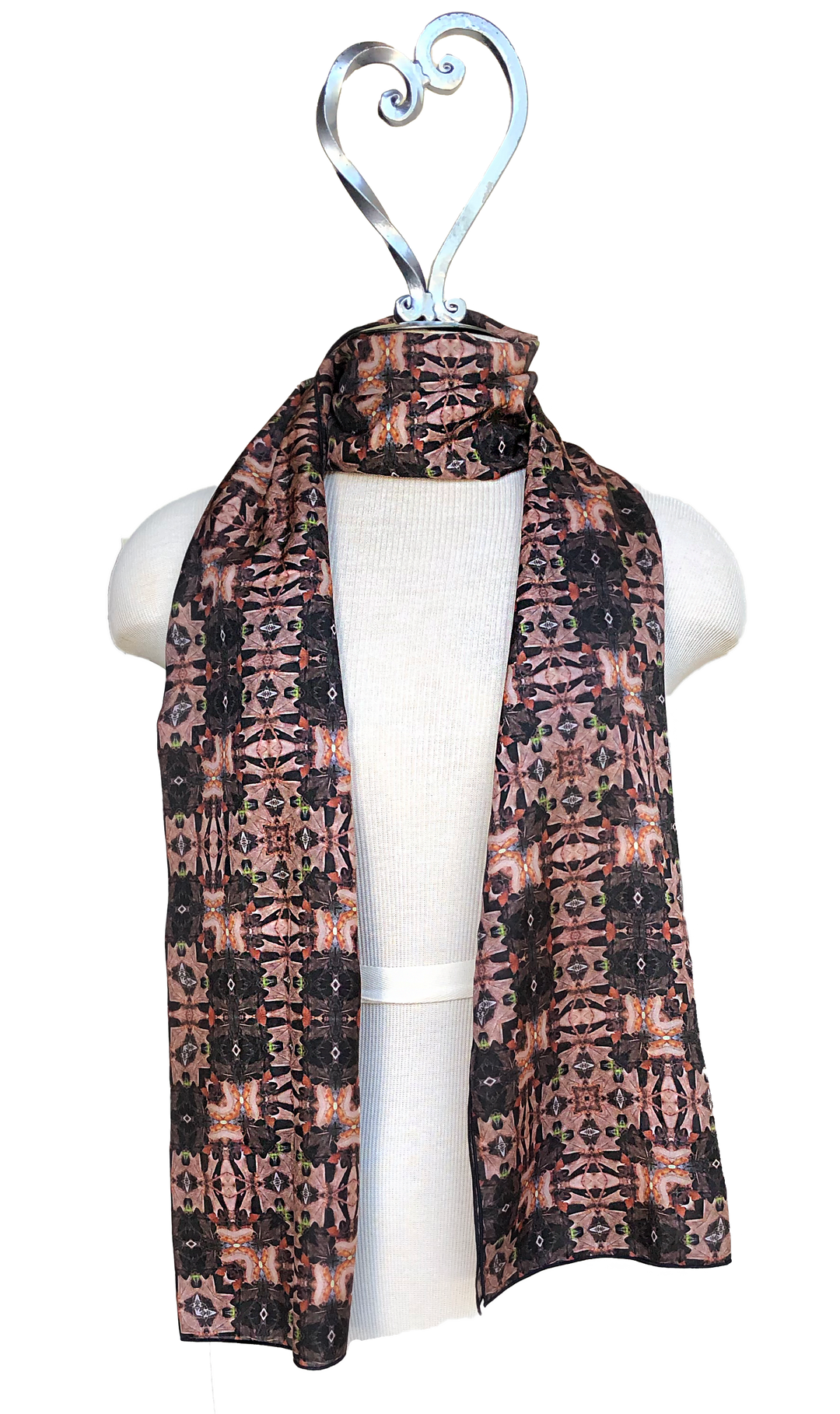 Leaves and Twigs 2 Long Scarf