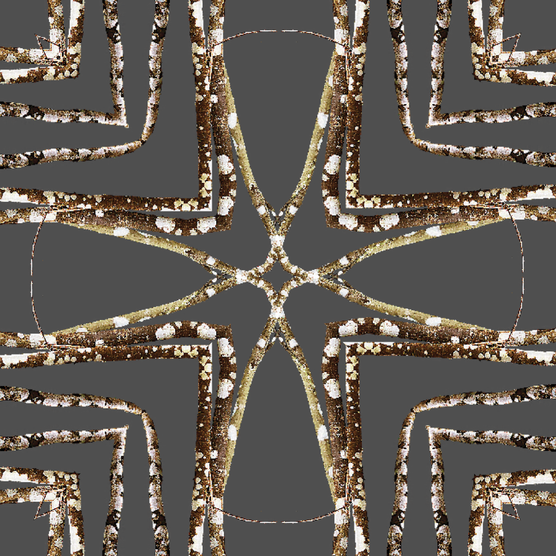 Lichen Log Grey Wrap Skirt