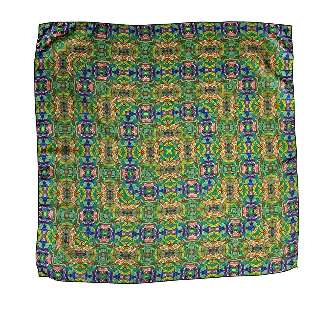 Magnificent Mosaic 3 Square Scarf
