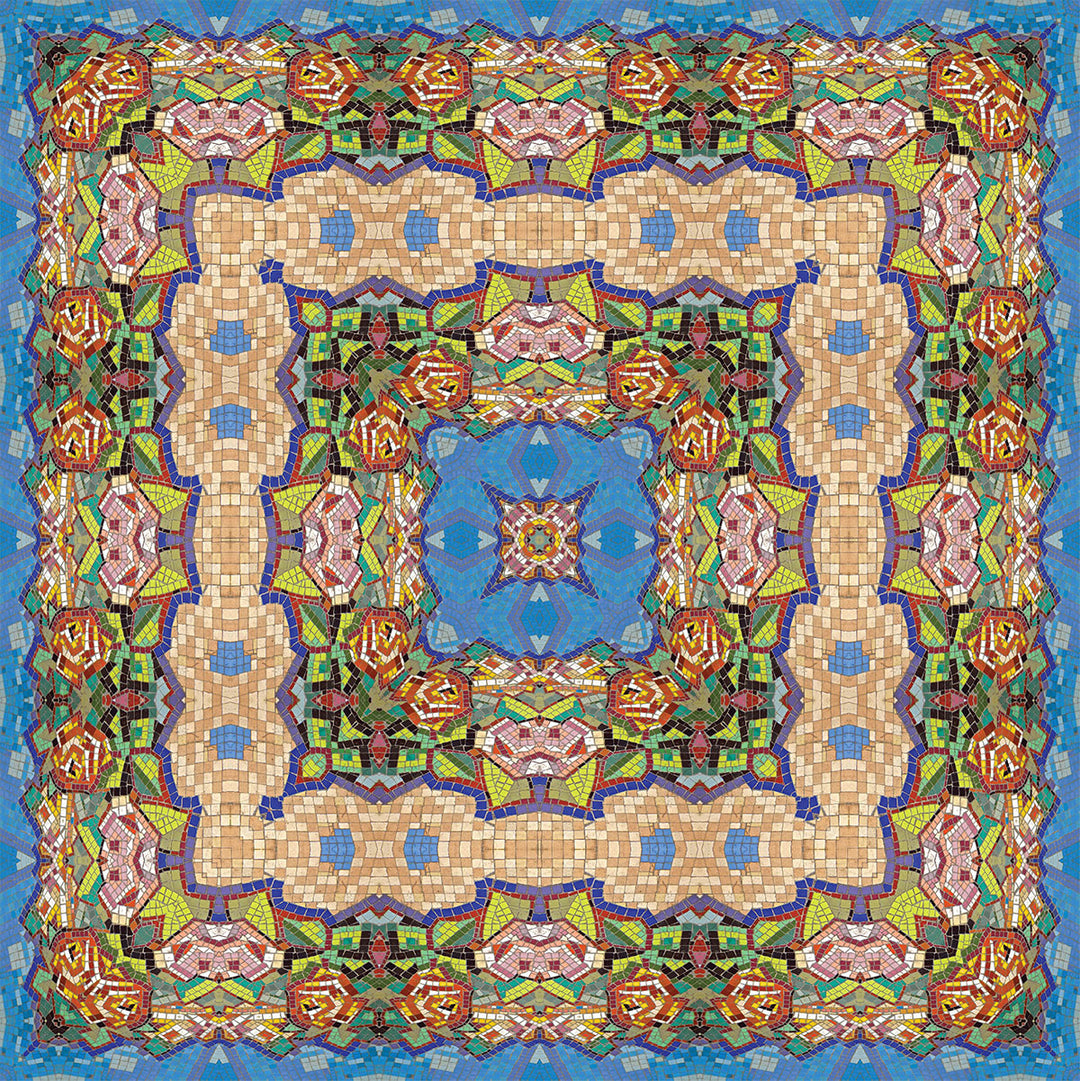 Magnificent Mosaic 4 Square Scarf