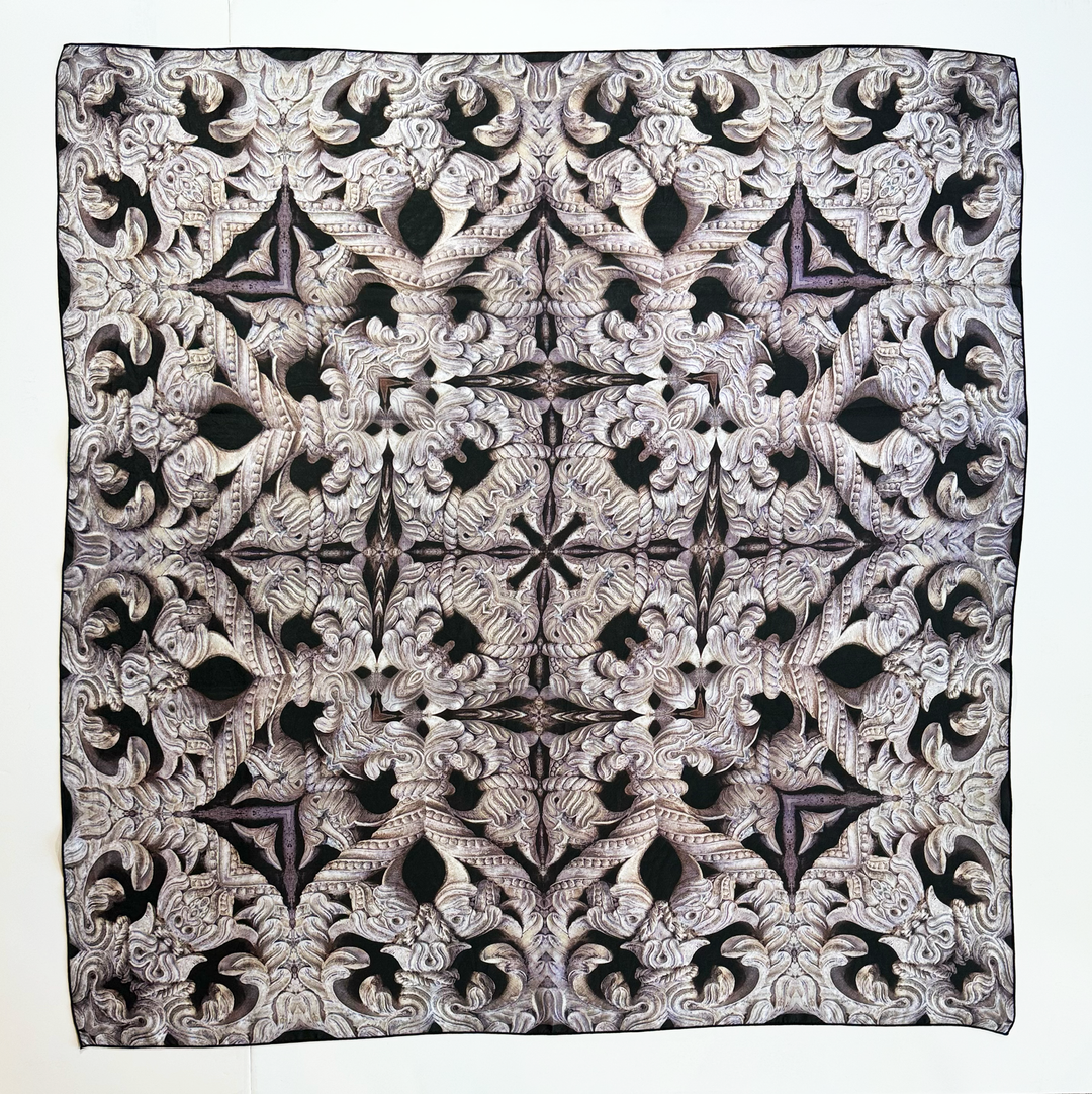 Monastery Square Scarf