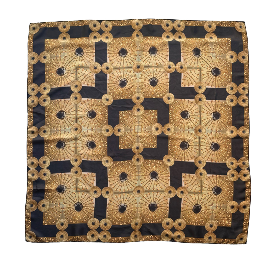 Hotel Chandelier 1 Square Scarf