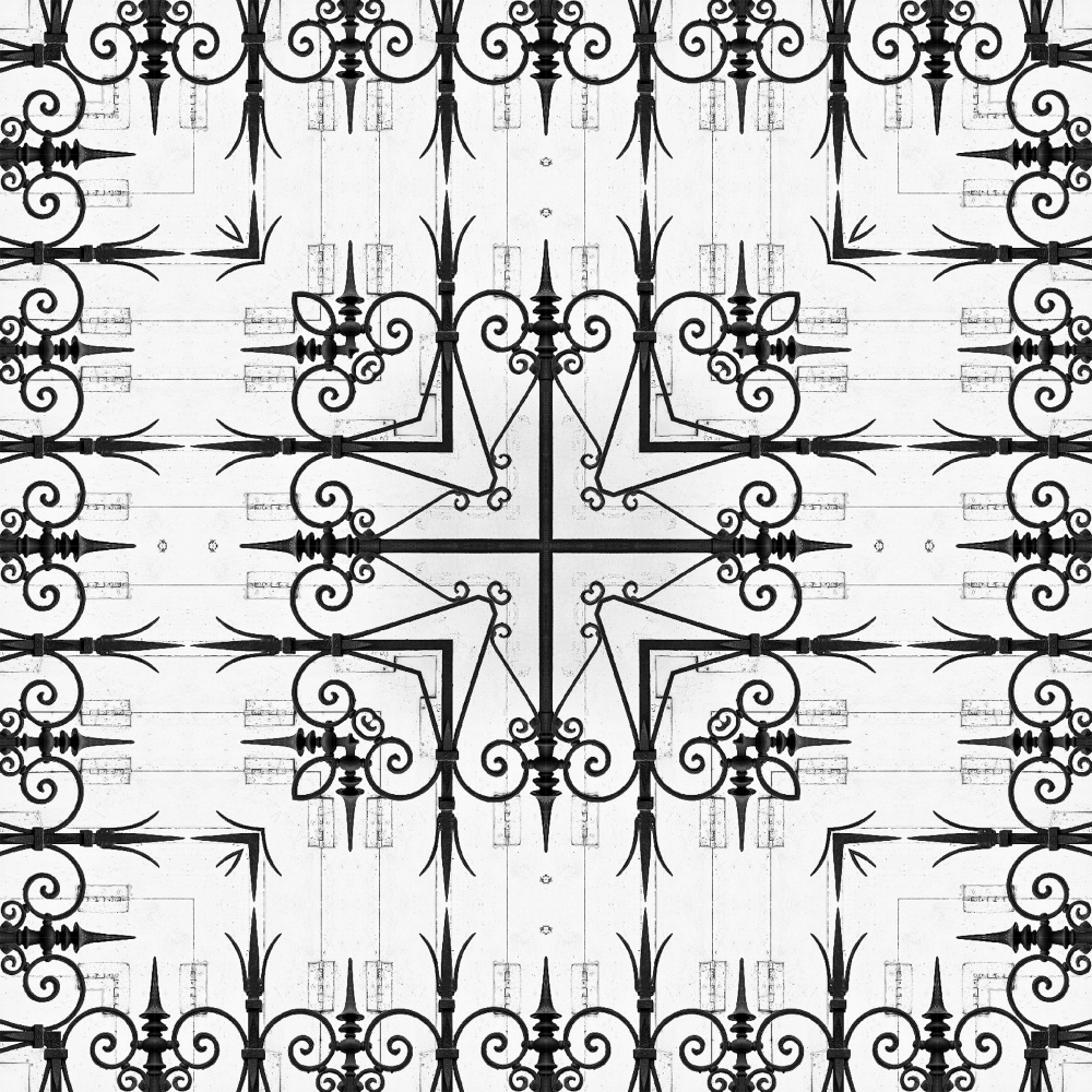 Parisian Railing 1 Square Scarf
