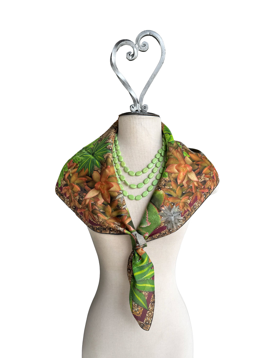 Cactus Garden Square Scarf