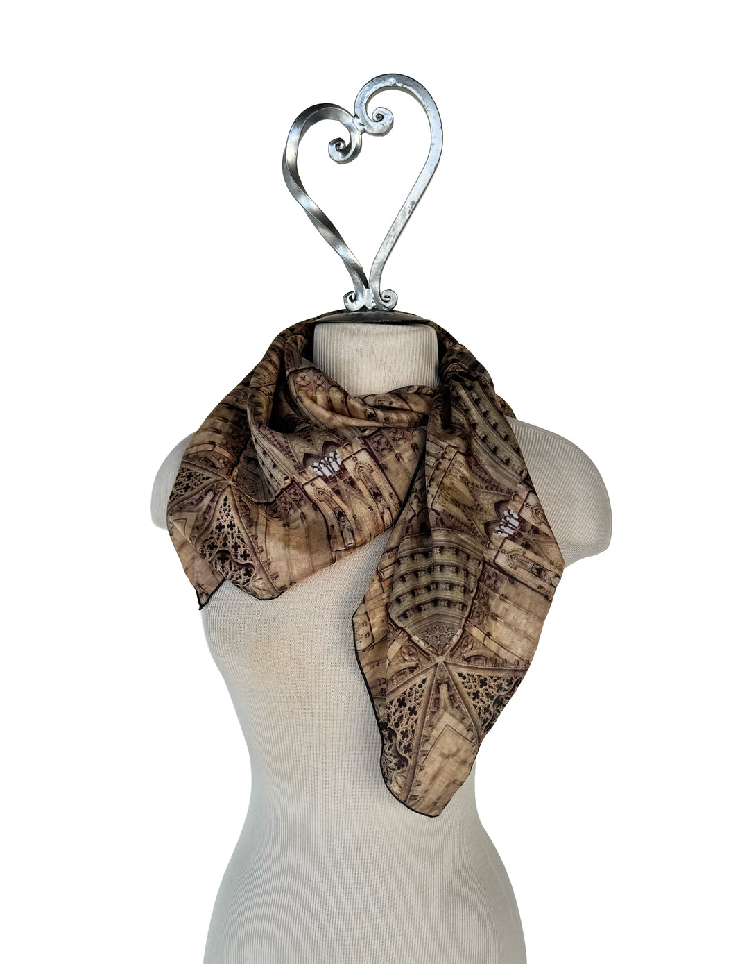 Cathedral Doorway  Square Scarf