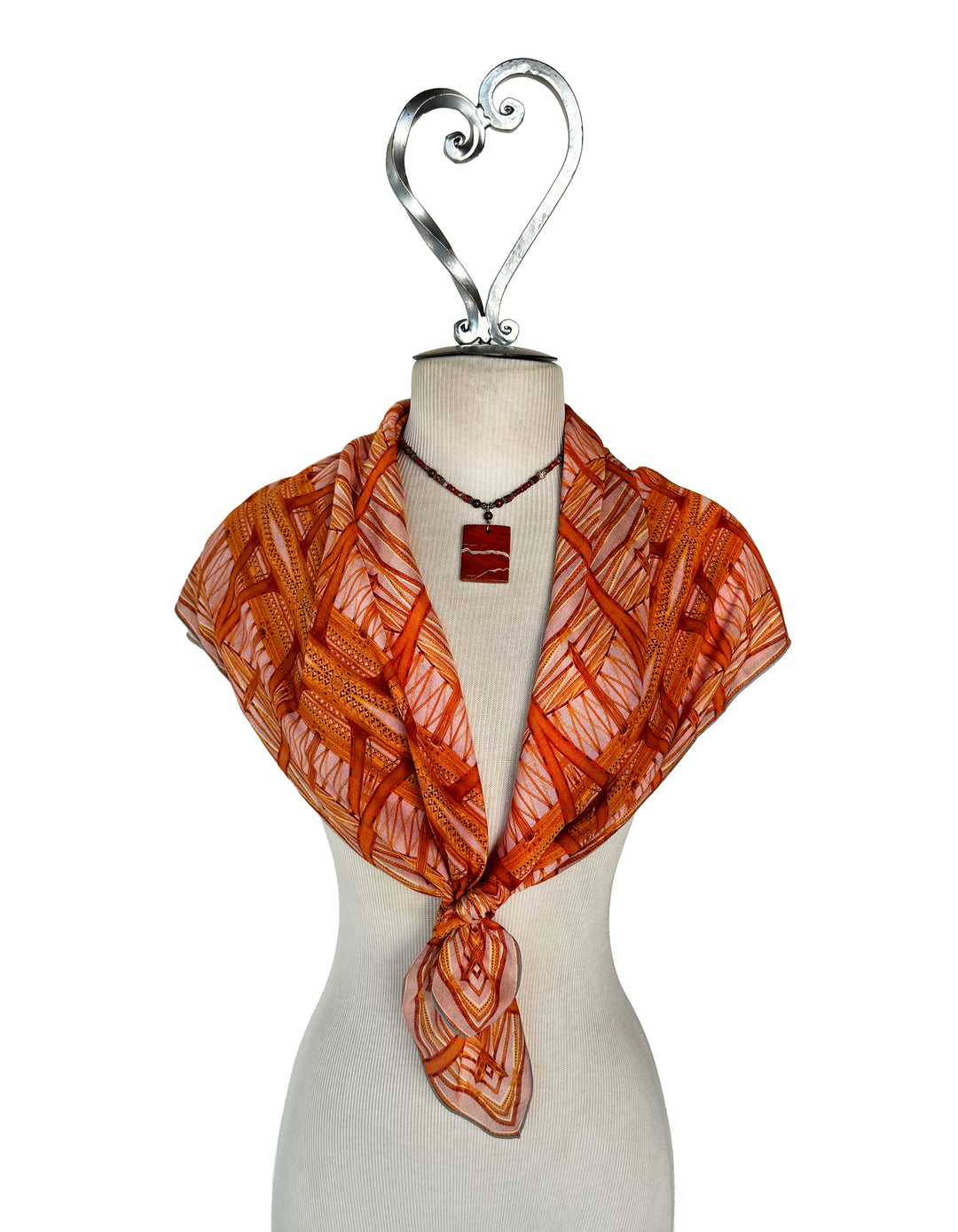 Girlie Girders Square Scarf