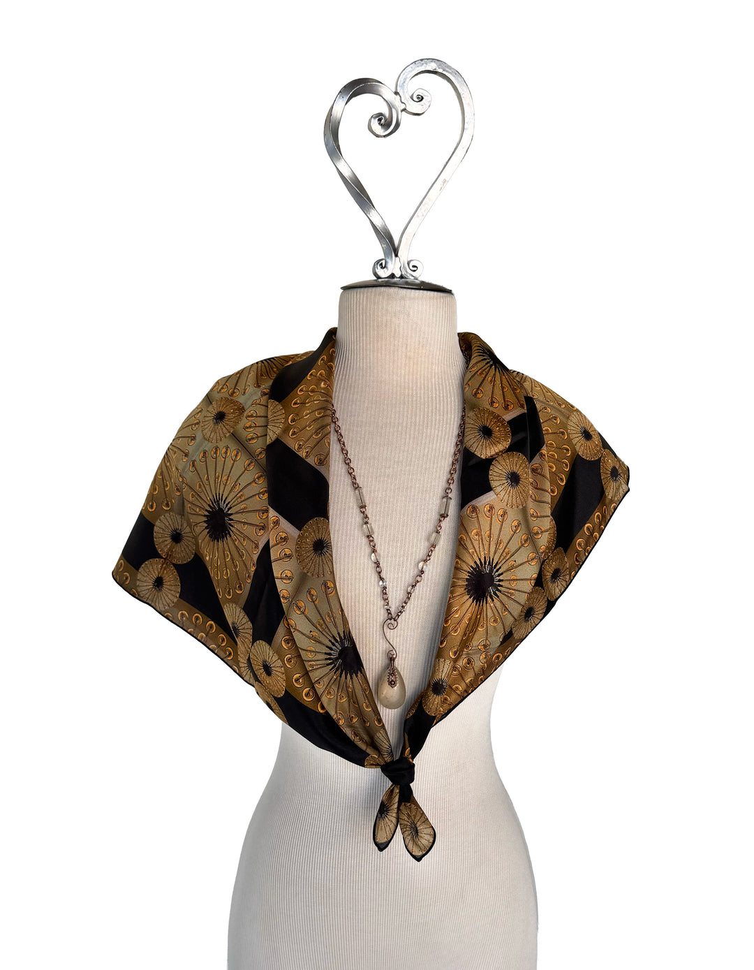 Hotel Chandelier 1 Square Scarf