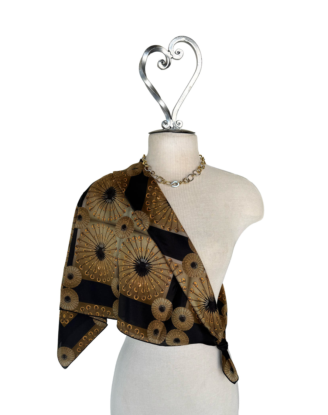 Hotel Chandelier 1 Square Scarf