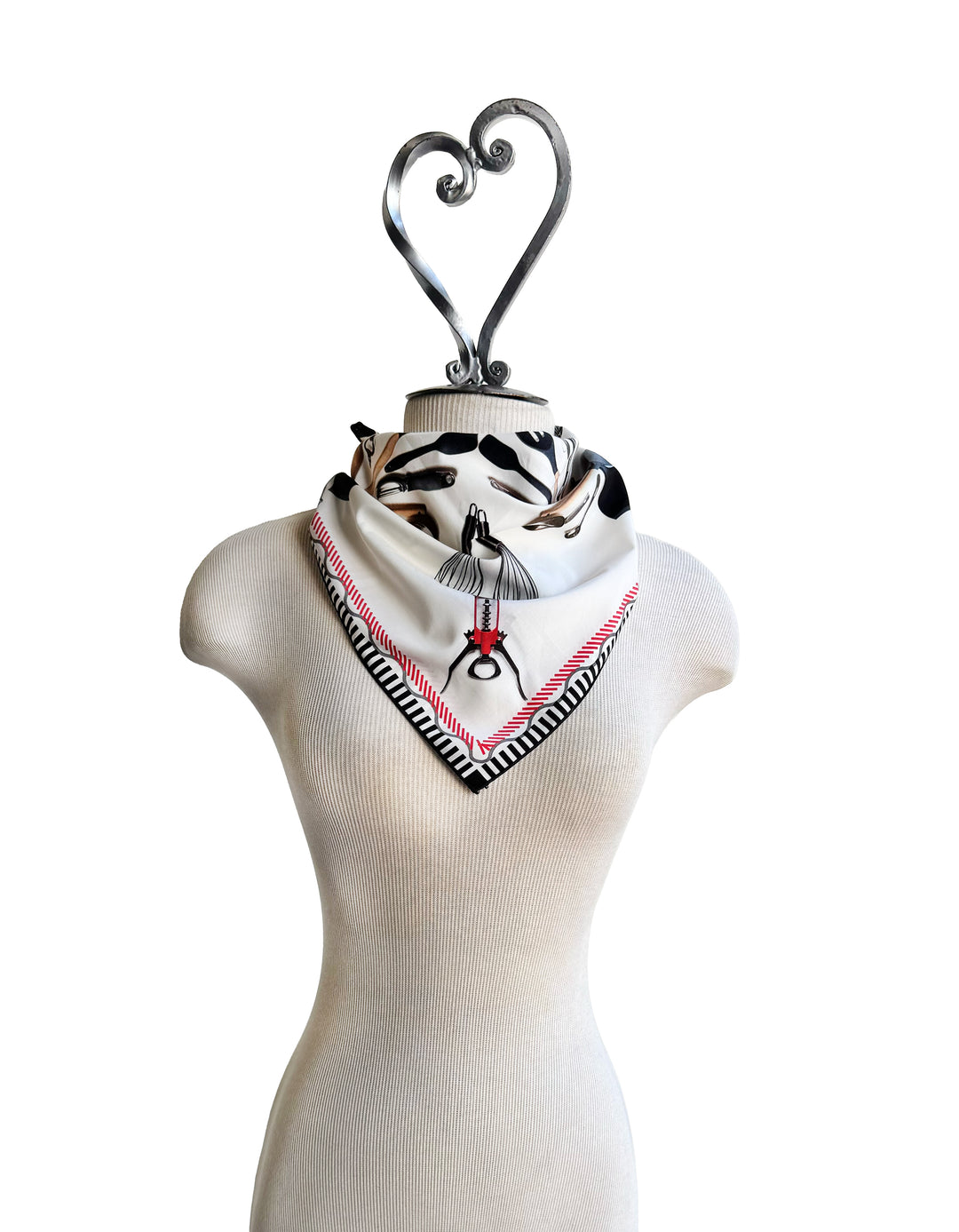 Kitchen Utensils Square Scarf