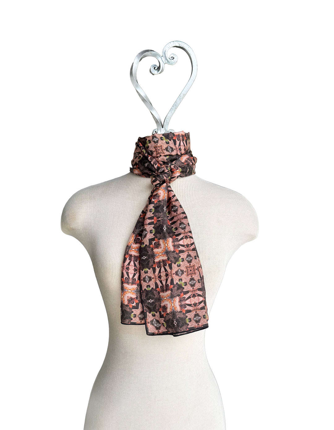 Leaves and Twigs 2 Long Scarf